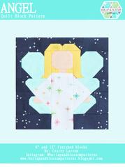 Pattern SET, Christmas Themed Quilt Blocks by Burlap and Blossom (digital download)