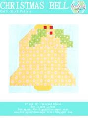 Pattern SET, Christmas Themed Quilt Blocks by Burlap and Blossom (digital download)