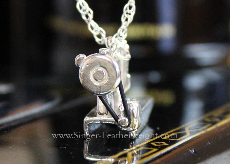 Jewelry, Singer Featherweight 221 Sterling Silver, NECKLACE