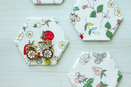 Needle Minder, VINTAGE BICYCLE by Flamingo Toes
