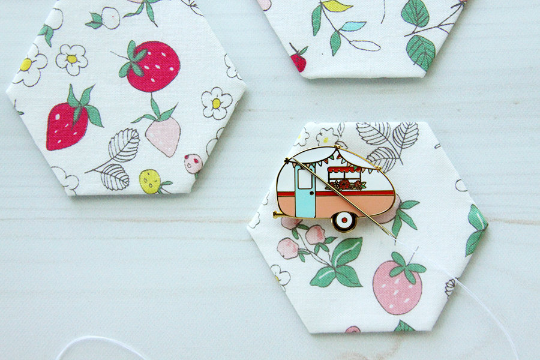 Needle Minder, VINTAGE CAMPER by Flamingo Toes