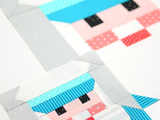 Load image into Gallery viewer, Pattern, Nautical Captain Quilt Block by Ellis &amp; Higgs (digital download)