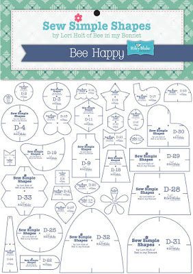 Sew Simple Shapes, BEE HAPPY by Lori Holt of Bee in My Bonnet
