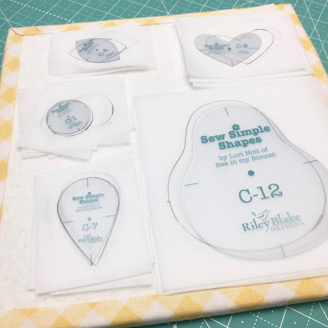 Sew Simple Shapes, Sew Cherry FRUIT SALAD by Lori Holt of Bee in My Bonnet