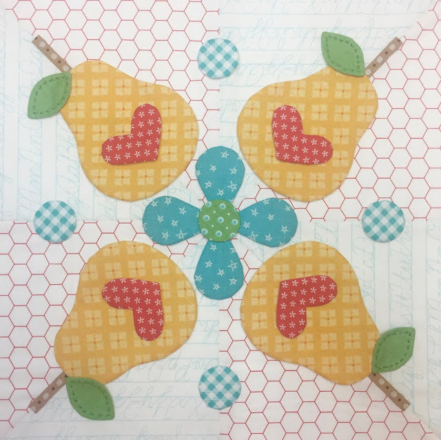 Sew Simple Shapes, Sew Cherry FRUIT SALAD by Lori Holt of Bee in My Bonnet