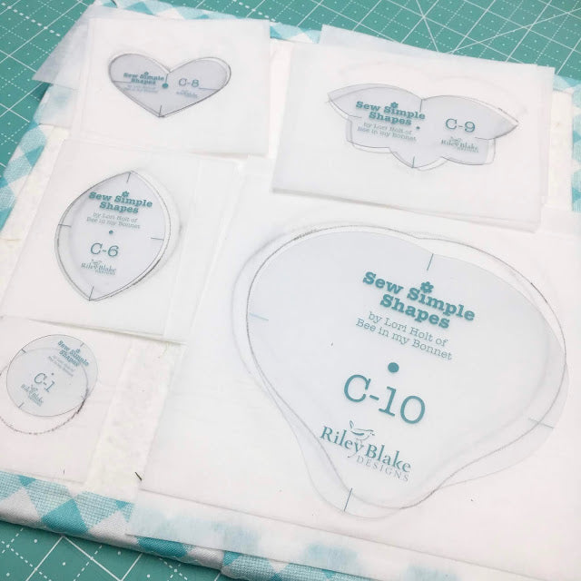 Sew Simple Shapes, Sew Cherry FRUIT SALAD by Lori Holt of Bee in My Bonnet