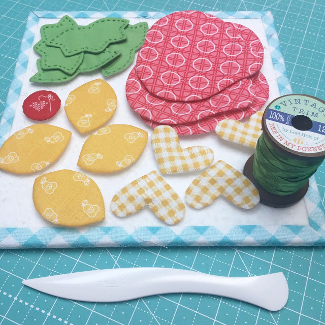 Sew Simple Shapes, Sew Cherry FRUIT SALAD by Lori Holt of Bee in My Bonnet