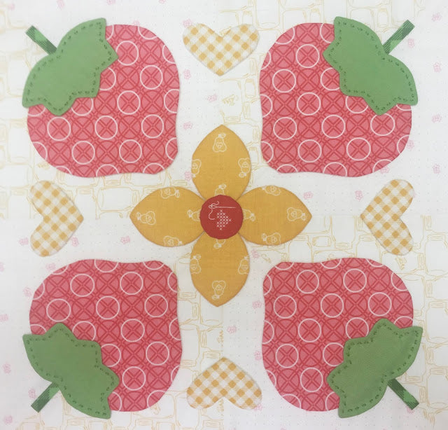 Sew Simple Shapes, Sew Cherry FRUIT SALAD by Lori Holt of Bee in My Bonnet