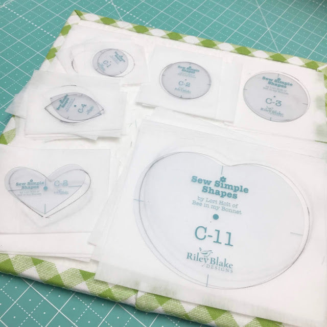 Sew Simple Shapes, Sew Cherry FRUIT SALAD by Lori Holt of Bee in My Bonnet