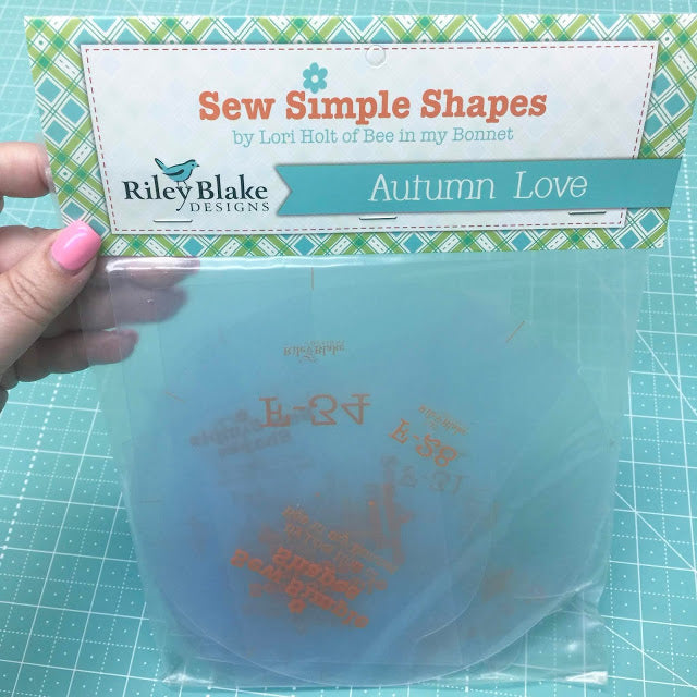 Sew Simple Shapes, AUTUMN LOVE by Lori Holt of Bee in My Bonnet