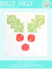 Load image into Gallery viewer, Pattern SET, Christmas Themed Quilt Blocks by Burlap and Blossom (digital download)