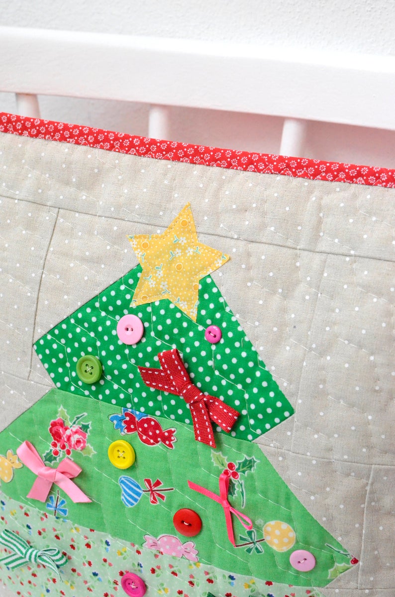 Pattern, Under The Tree Pillow Cover / MINI Quilt by Ellis & Higgs (digital download)