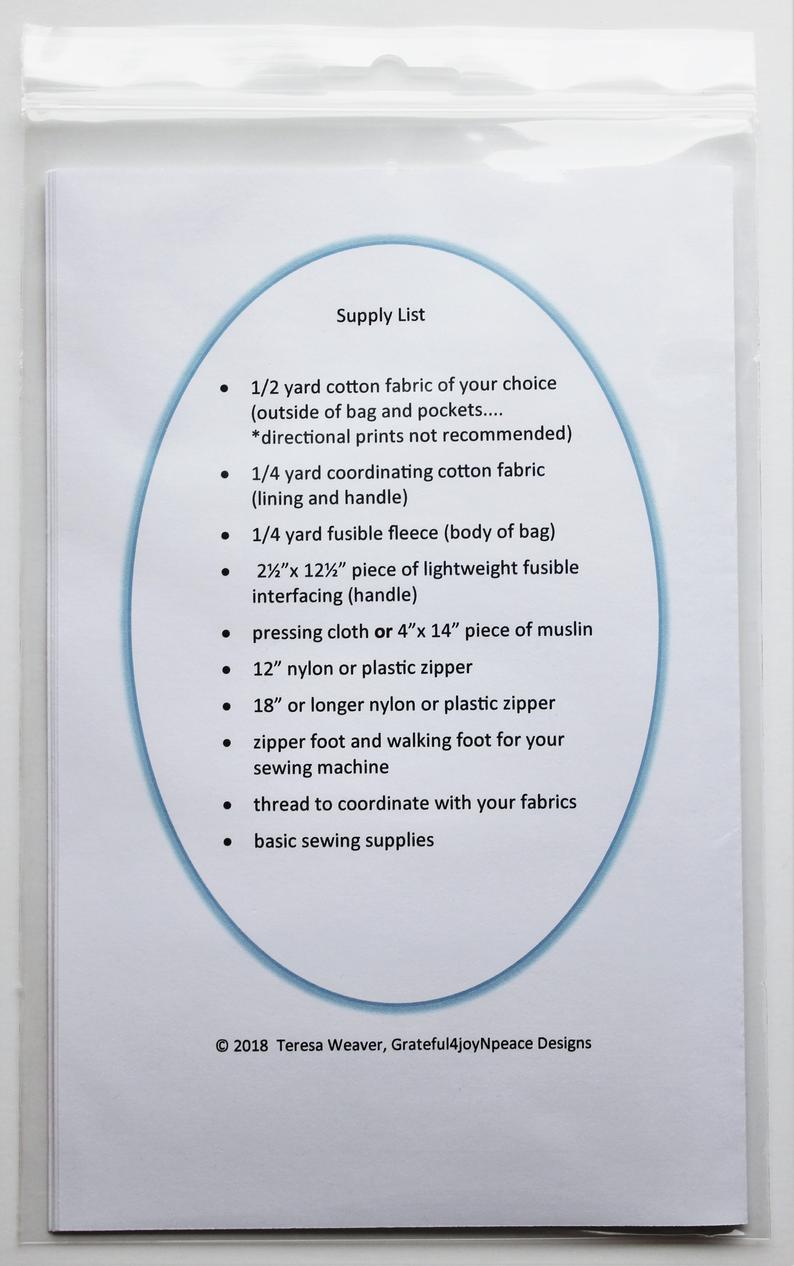 PATTERN, CATCH-ALL CUTIE from Your Sewing Friend