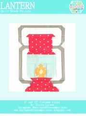 Pattern SET, Autumn Fall Cozy Themed Quilt Blocks by Burlap and Blossom (digital download)