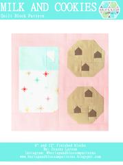Pattern SET, Christmas Themed Quilt Blocks by Burlap and Blossom (digital download)