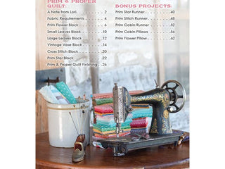 Load image into Gallery viewer, PATTERN BOOK, Prim &amp; Proper by Lori Holt of Bee in my Bonnett