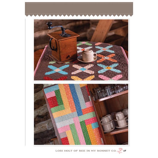 PATTERN BOOK, Prim & Proper by Lori Holt of Bee in my Bonnett