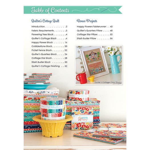 PATTERN BOOK, Quilter's Cottage by Lori Holt