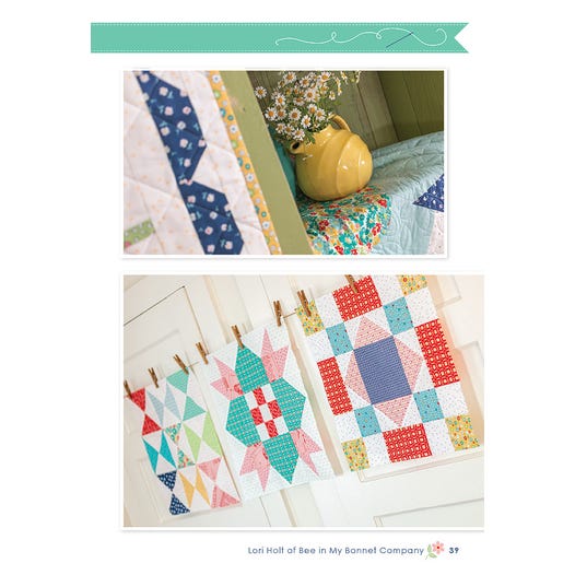PATTERN BOOK, Quilter's Cottage by Lori Holt