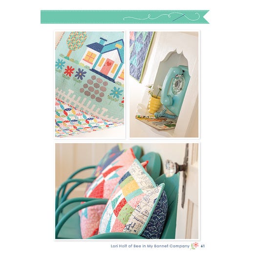 PATTERN BOOK, Quilter's Cottage by Lori Holt