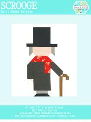 Pattern SET, Christmas Themed Quilt Blocks by Burlap and Blossom (digital download)