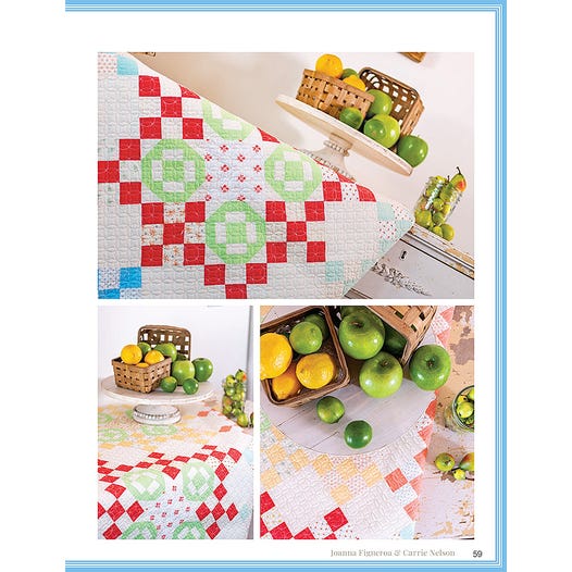 PATTERN BOOK, A Scrapbook of Quilts by Joanna Figueroa & Carrie Nelson
