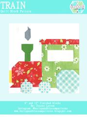 Pattern SET, Christmas Themed Quilt Blocks by Burlap and Blossom (digital download)