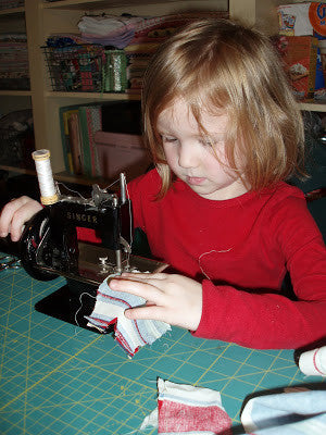 4-Year-Old Seamstress