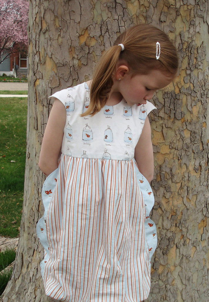 Oliver + S Bubble Dress Placket Tutorial