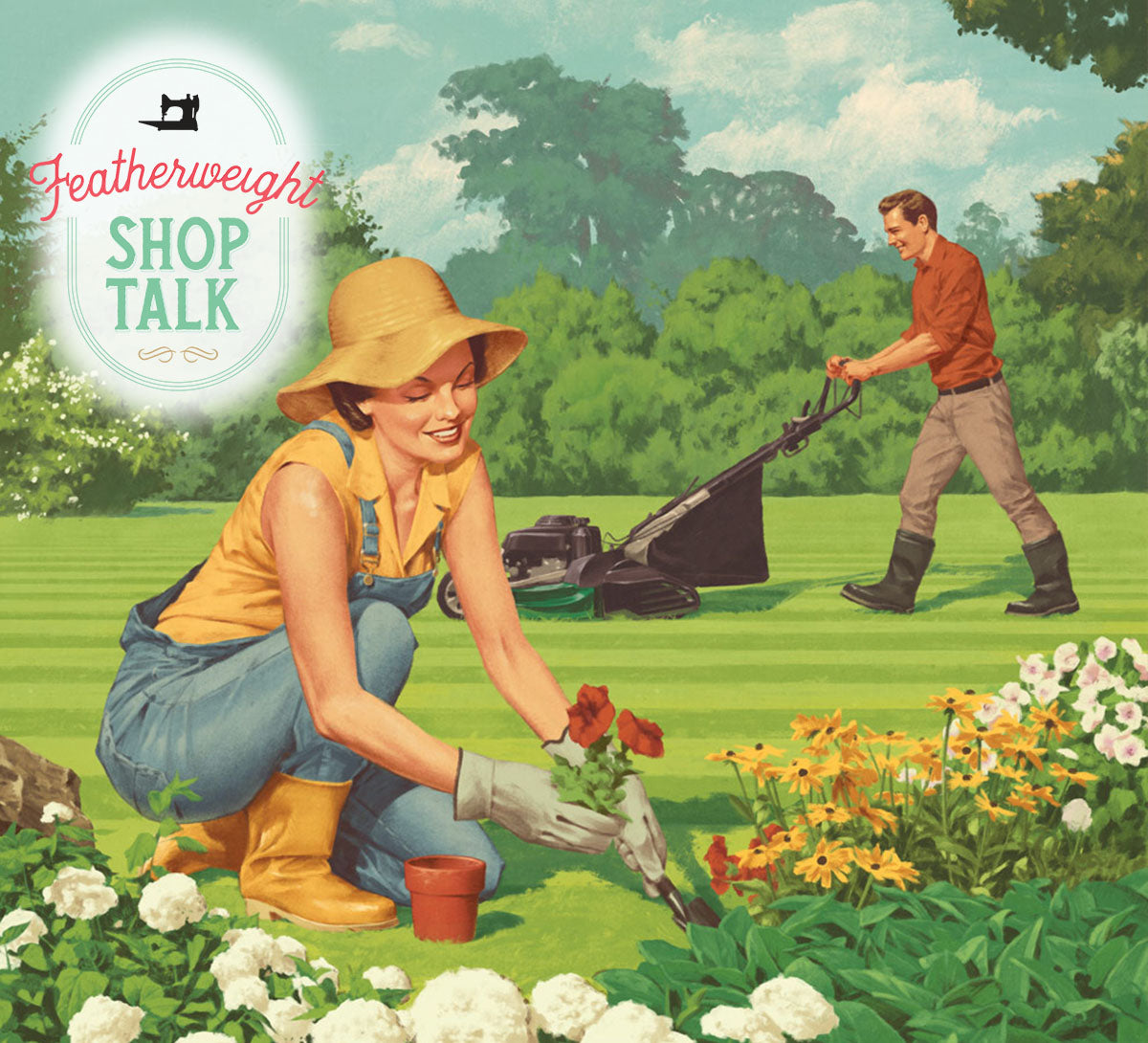 SHOP TALK: Deer Proofing You Yard – The Singer Featherweight ...