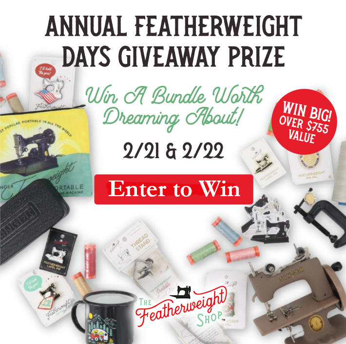 Featherweight Days Giveaway 2024