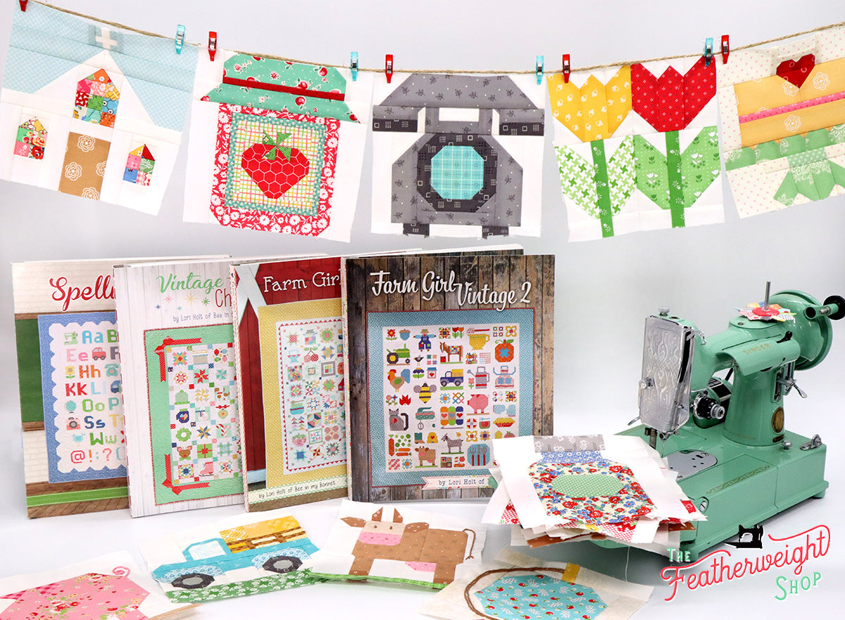 Preparations for Sashing, Borders & More - Farm Girl Vintage Quilt & Featherweight Shop Sew Along