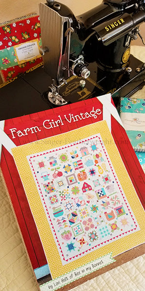 Featherweight Shop Sew Along - Farm Girl Vintage Quilt