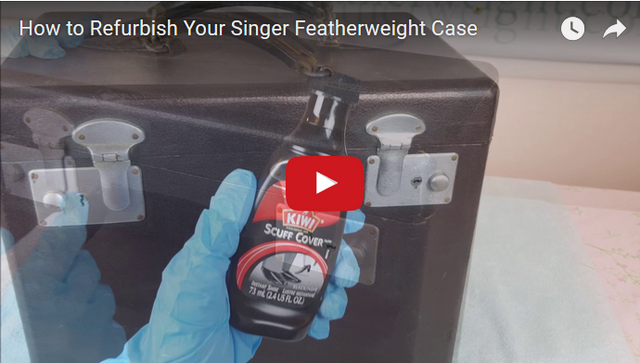 How To Refurbish a Singer Featherweight Case
