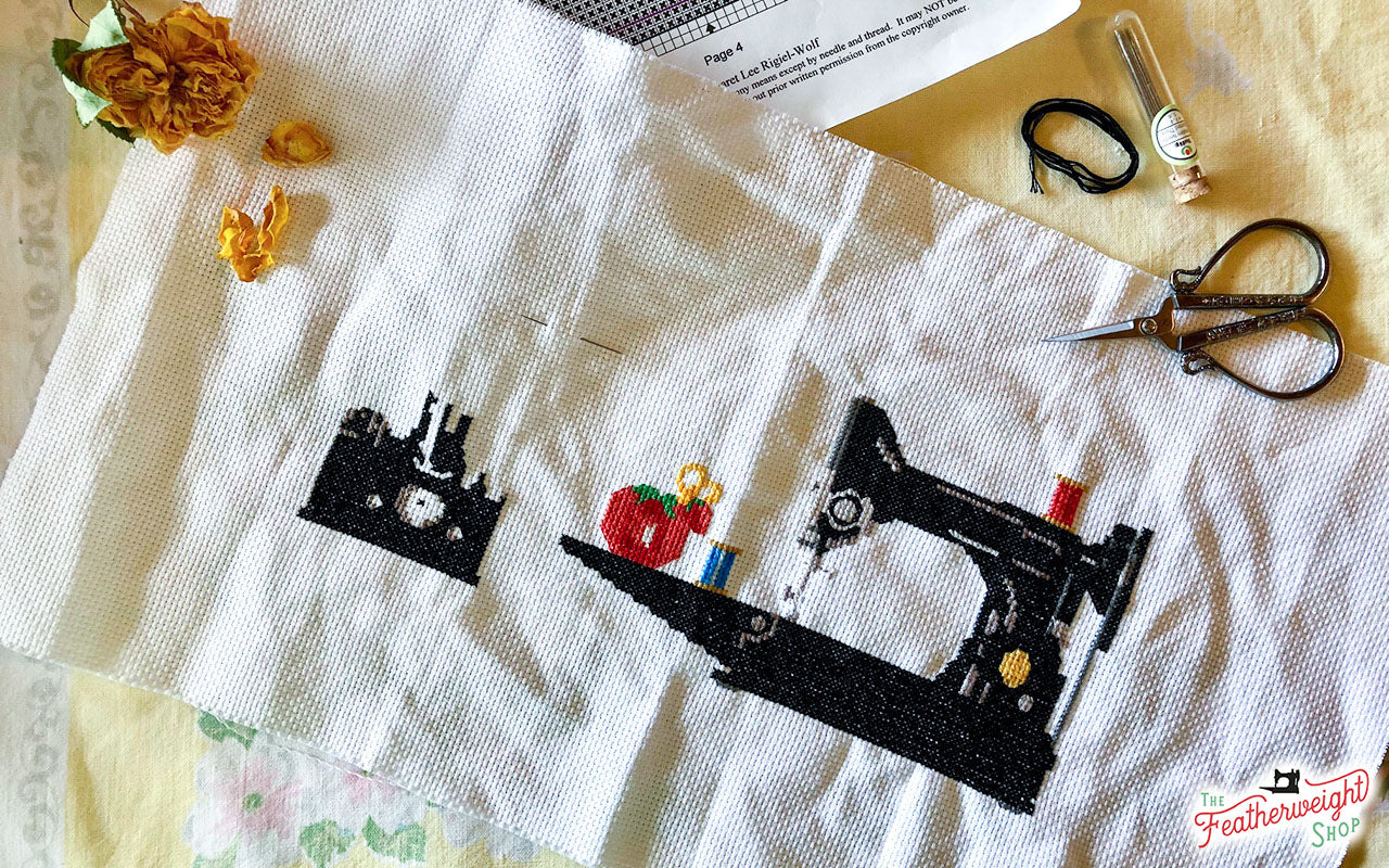 Stitch Along: Featherweight in Cross Stitch - Part 4