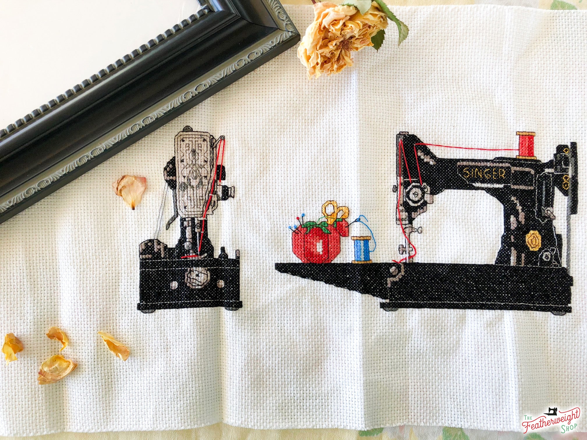 Stitch Along: Featherweight in Cross Stitch - Part 7