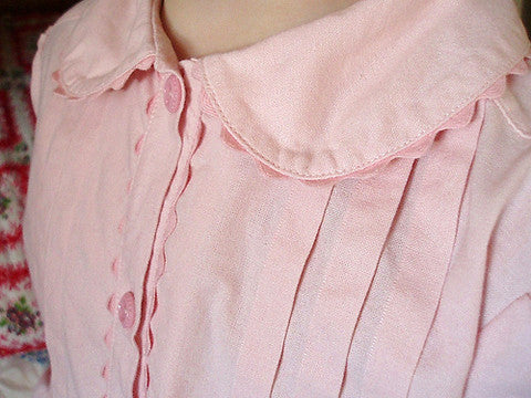 PINK BLOUSE ~ Made from Vintage Pattern