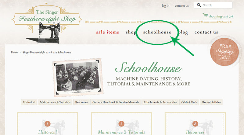 Featherweight Schoolhouse - New Update!