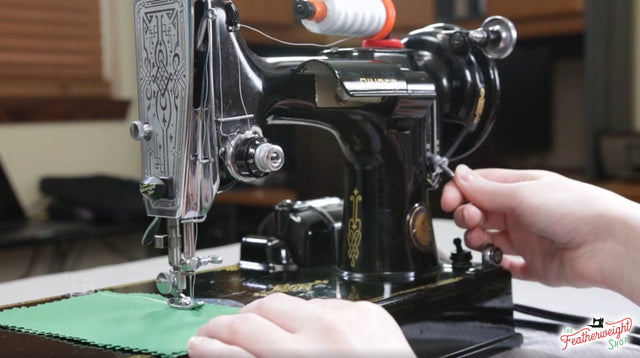 Backstitching & Reverse (Getting To Know Your Featherweight, Part 7)