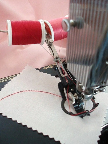 How to Use the Two Thread Embroidery Attachment