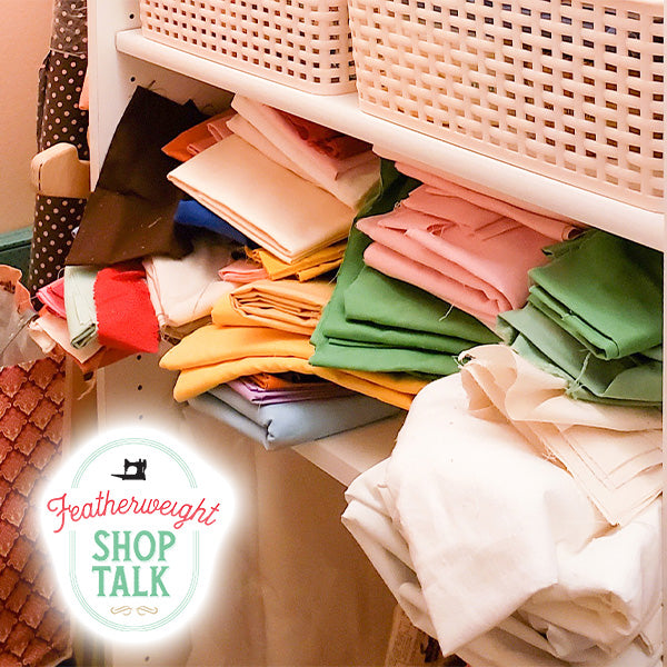 Shop Talk:  Fabric Nook Organization Continues...