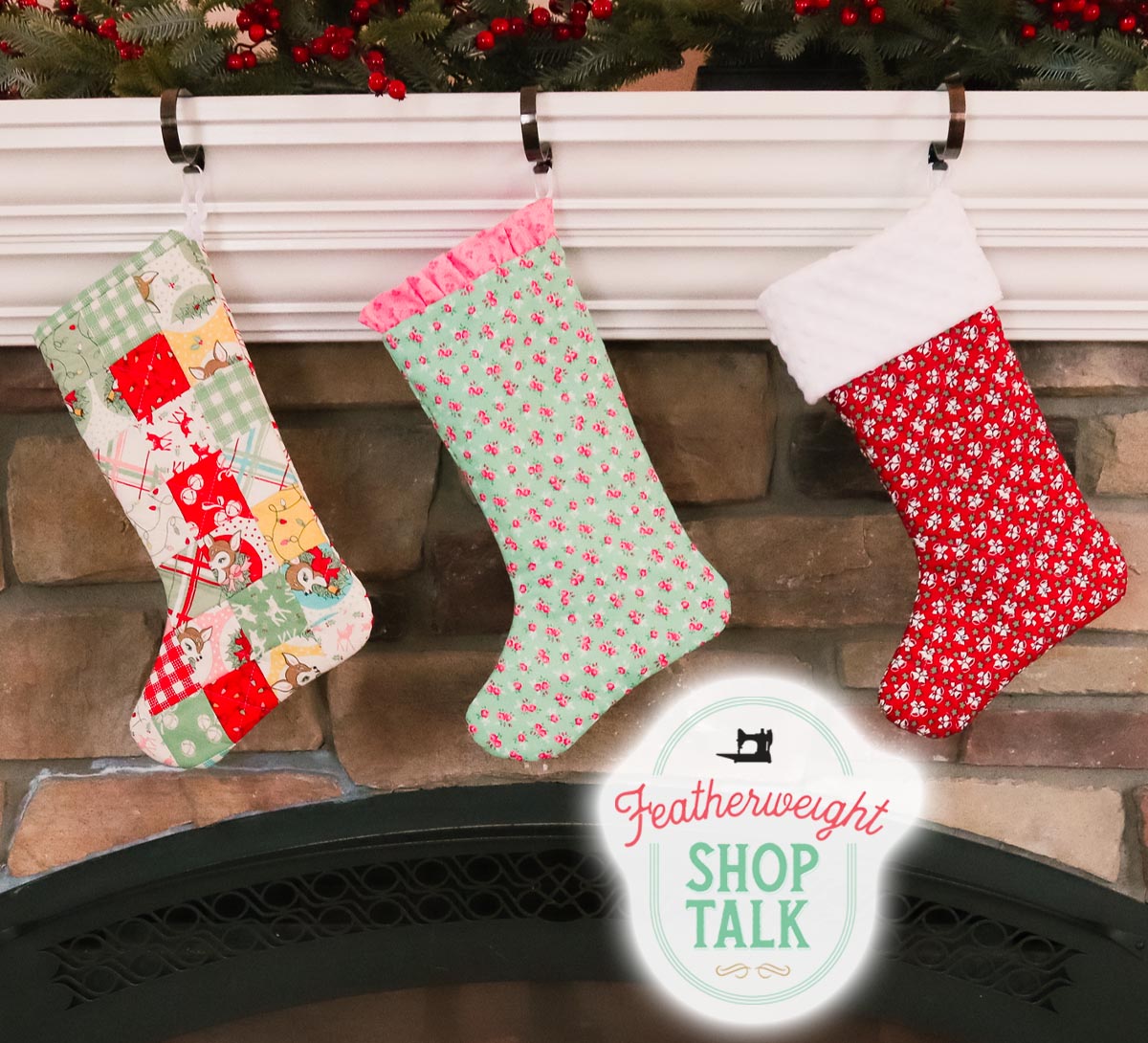 Shop Talk: "Something for Everyone" Christmas Stocking by Kristyne Czepuryk, Pretty by Hand