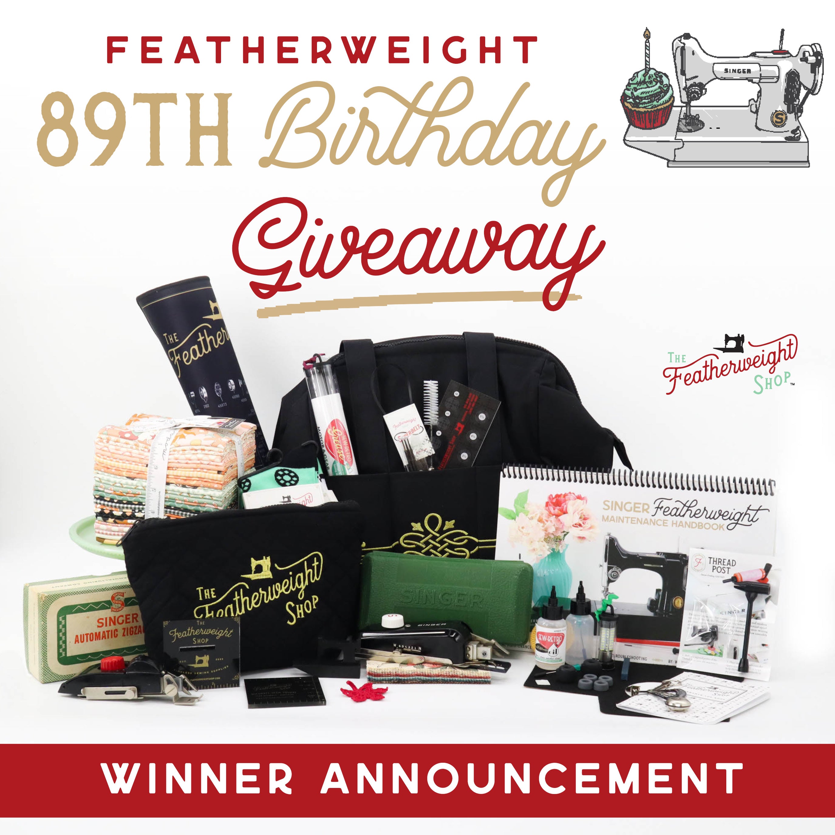 Featherweight Birthday Giveaway