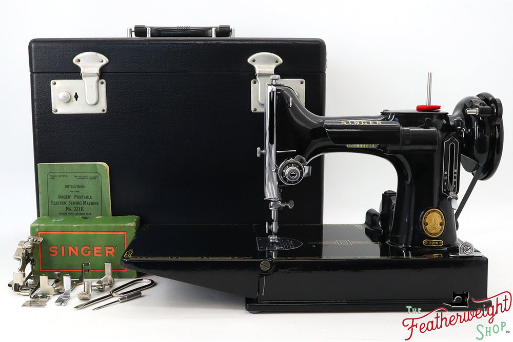 Singer Featherweight 221 222K Walking Foot, Even Feed – The Singer  Featherweight Shop