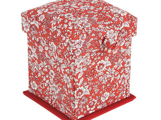 Load image into Gallery viewer, Victorian Style Sewing Box by Liberty London - Emily Silhouette Flower