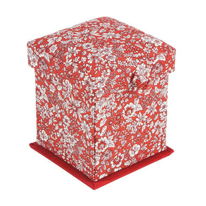 Victorian Style Sewing Box by Liberty London - Emily Silhouette Flower