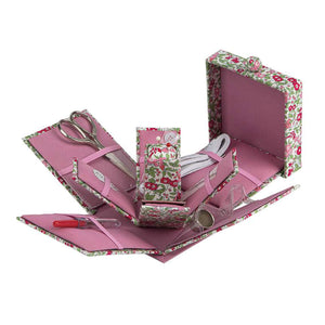 Victorian Style Sewing Box by Liberty London - Forget Me Not Blossom