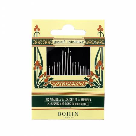 Needles, Bohin Vintage-Styled Hand-Sewing Needle Packet