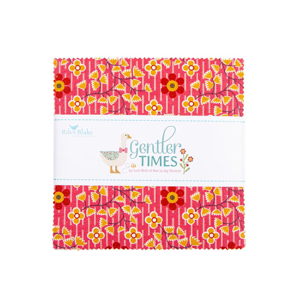 Fabric, Gentler Times by Lori Holt - 5-INCH STACKER