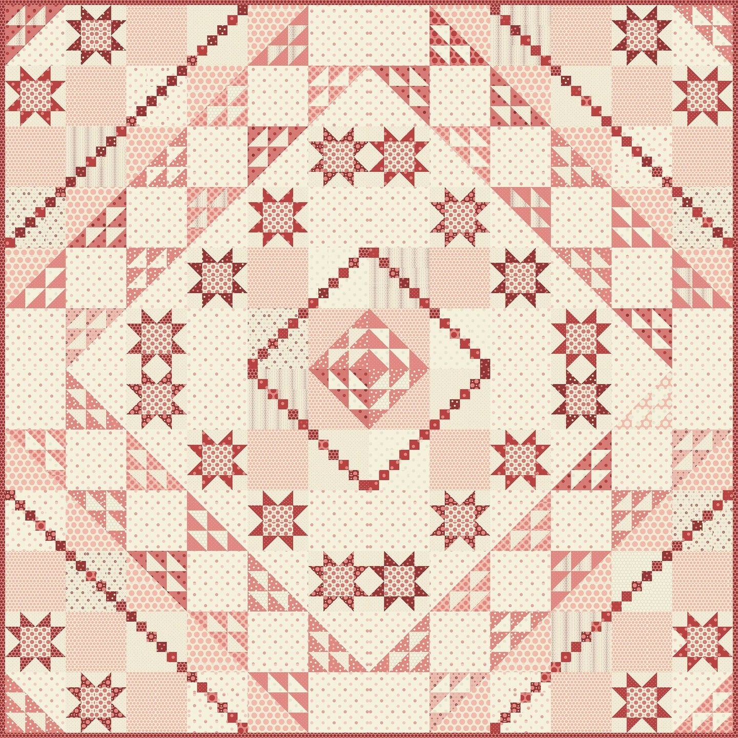 Layout 1 of Sweet Pea Quilt Pattern